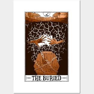 The Buried Tarotesque (light) Posters and Art